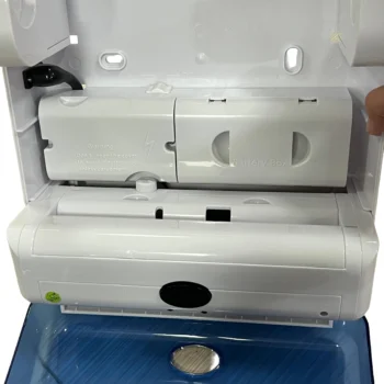 Dispenser automatik prej ABS për letër duarsh me sensor pa kontakt dhe gjatësi letre të rregullueshme